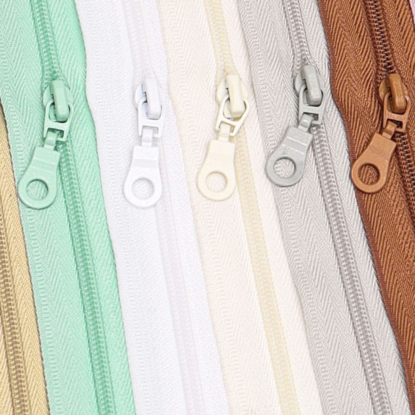 3090 Zipper No. 3 is wearing nylon pull head Macaron color spray color Jitong head, luggage, clothing, daily necessities zipper head