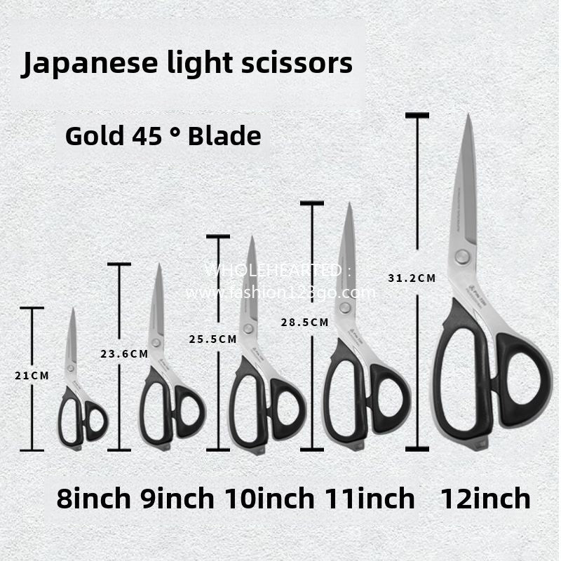 1132★ PIN high-end tailor scissors Japanese lightweight scissors household sewing clothing cloth cutting industrial strength scissors