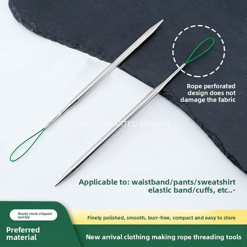 1656★  New SY-291 rope threading tool threading air eye cap rope waist rope lace webbing elastic multi-purpose sewing tool