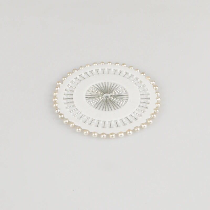 1671★  Color pin pearlescent needle DIY hand-fixed clothing accessories vertical cut pearl setting needle sewing tool