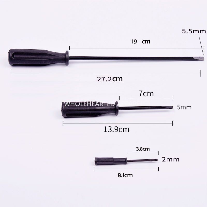 1667★  High-quality thin knife edge sewing machine special one-word screwdriver, screwdriver, screwdriver, sewing machine needle, maintenance tool, black carbon steel screwdriver