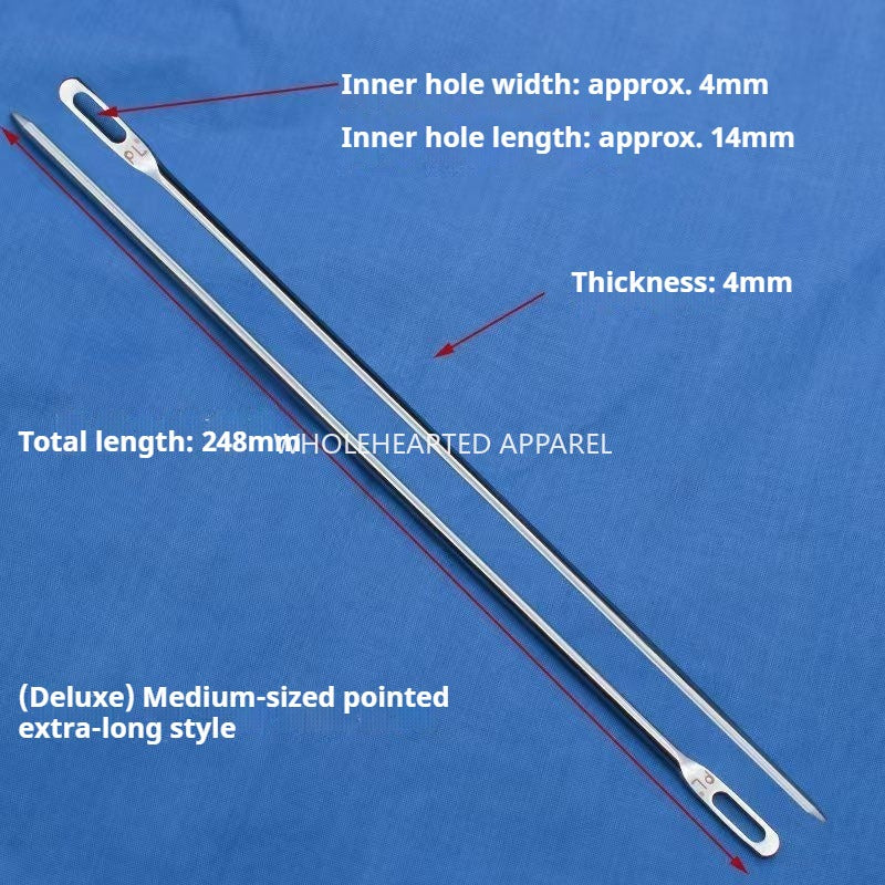 1247★ Cordon élastique pour pantalon de boutique, aiguille à enfiler, cordon élastique allongé à grand trou, cordon pour chapeau★