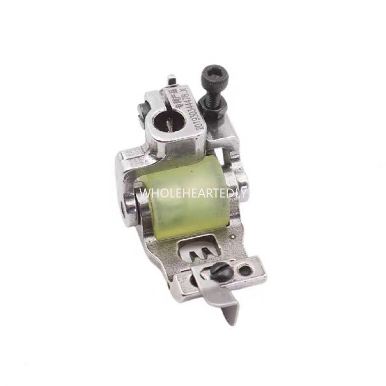 1029★ Sewing machine roller presser foot, cutting car three needles and five threads, new pulley presser foot stop open wire presser foot