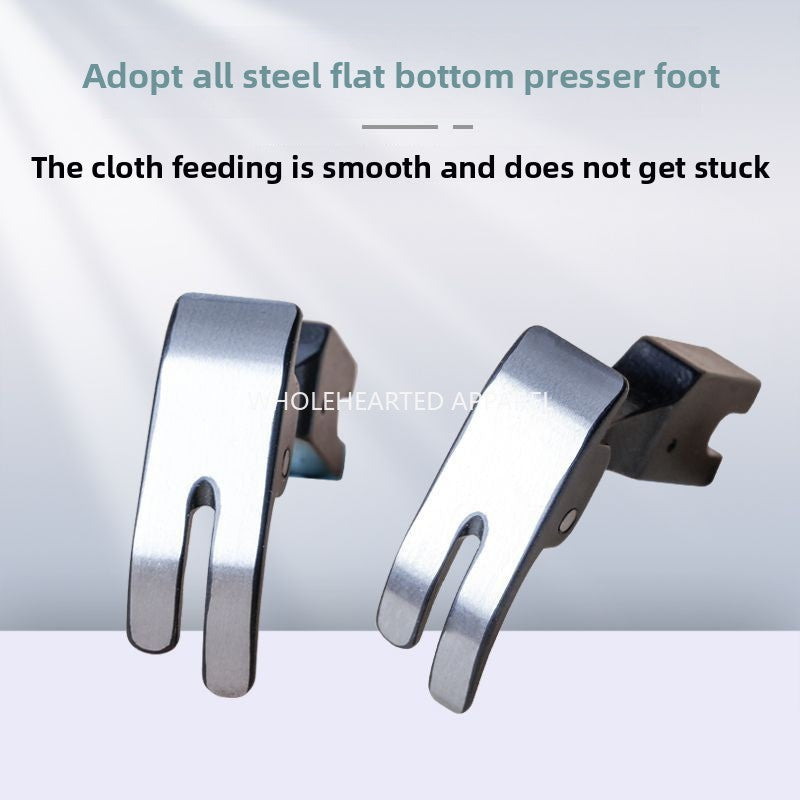 1573★  Computer flat car black steel P351 all steel presser foot 0.5 flat presser foot Industrial sewing machine flat presser foot P351S presser foot