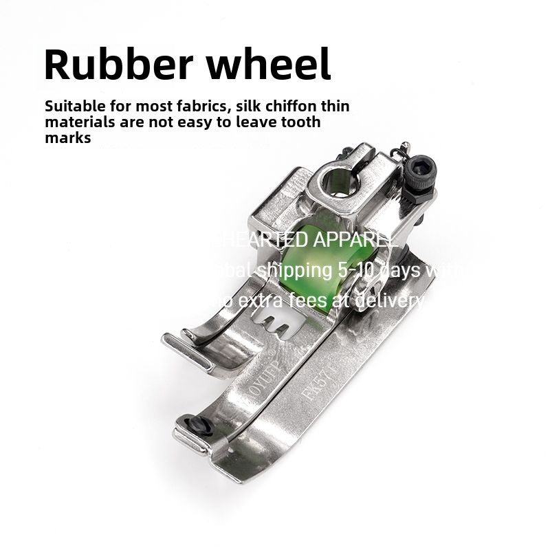 1493★  Boutique knife hanger FK571 Roller foot presser car Three-needle five-thread interlock sewing machine Foot presser sewing machine accessories Anti-eating cloth