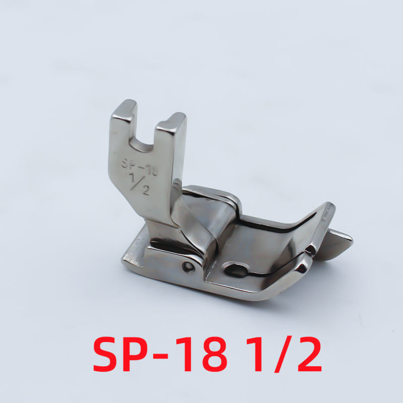 1153★ Prensatelas SP-18 totalmente de acero galvanizado con bloque, prensatelas de tope, cuchilla larga especial con cuchilla para material grueso de mezclilla, marca genuina★
