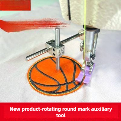 1080★ New donkey grinding round mark auxiliary tool, flat car round mark auxiliary device