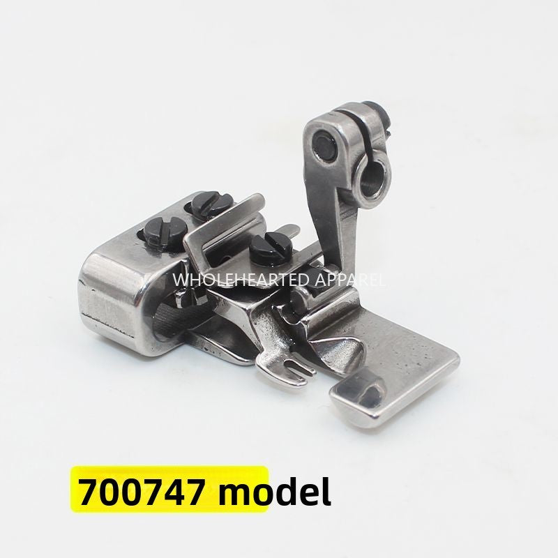 1541★  Discounted wrinkle presser foot, four-wire and five-wire edge locking machine, discounted wrinkle presser foot, double-layer sewing machine accessories