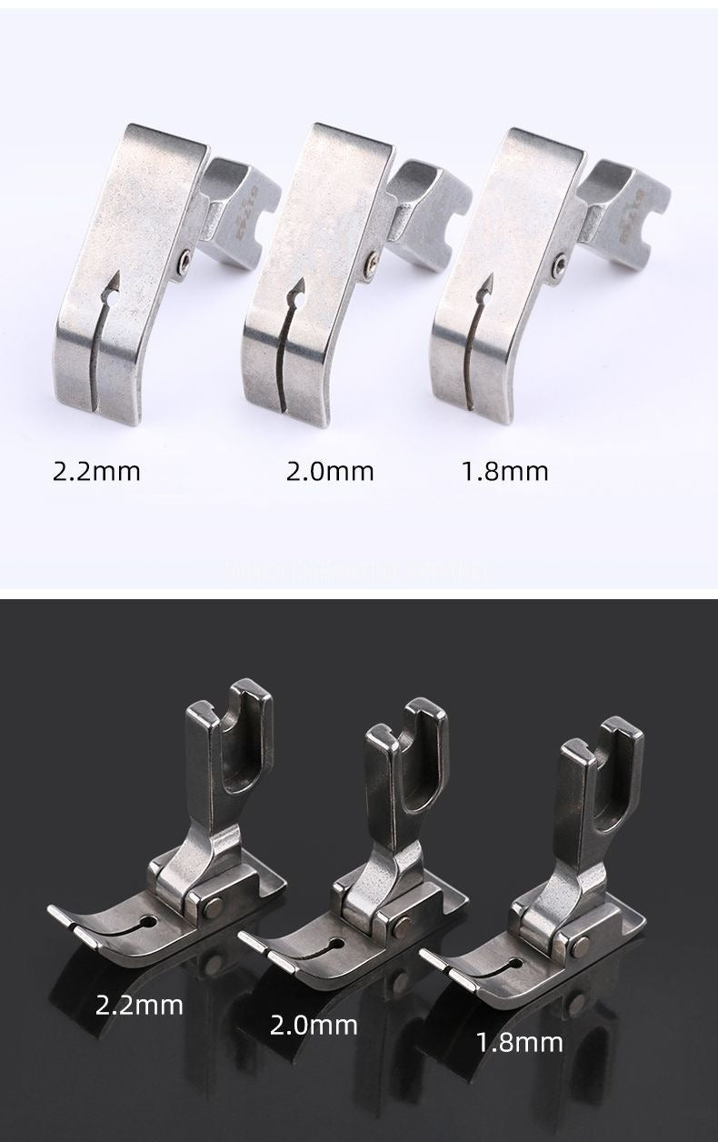 1391★ Flat car 51742 Presser foot for knitted thin materials Elastic fabric Anti-jumper thread Small hole Pinhole Presser foot Sewing machine accessories★