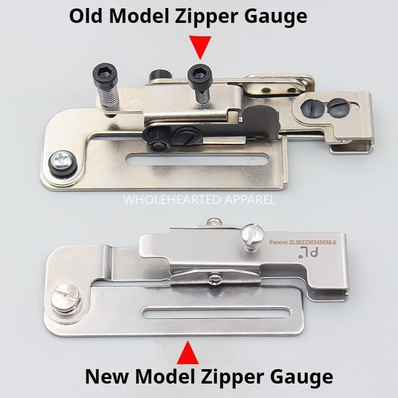 1695★ New zipper regulation, upper zipper, zipper line regulation, flat car sewing placket line clip zipper locator★