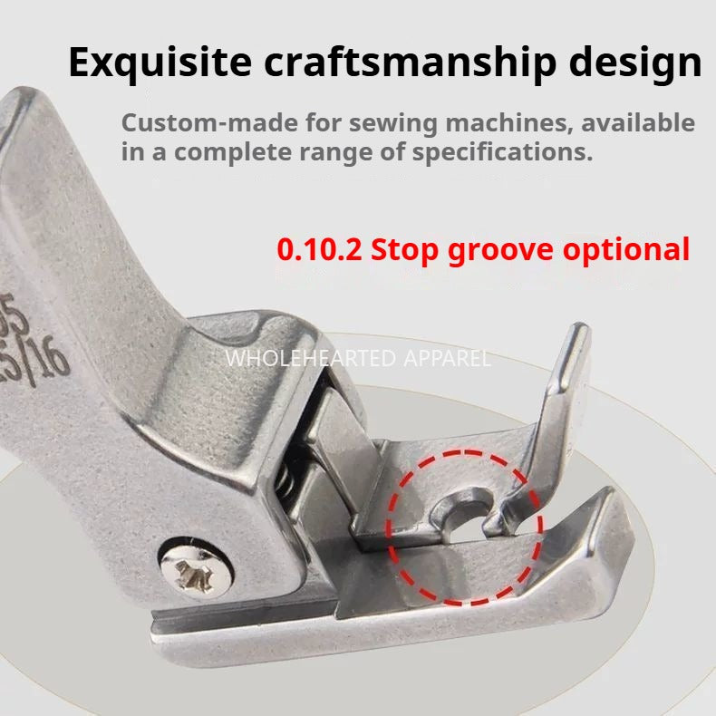 1426★ boutique all-steel computer flat car hemming hemming pull tube presser foot, upper sleeve auxiliary presser foot SP-705 high and low presser foot★