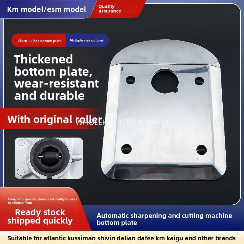 1628★  ESM/KM automatic sharpening and cutting machine baseplate with roller, electric scissors straight knife cutting machine high-quality chassis base