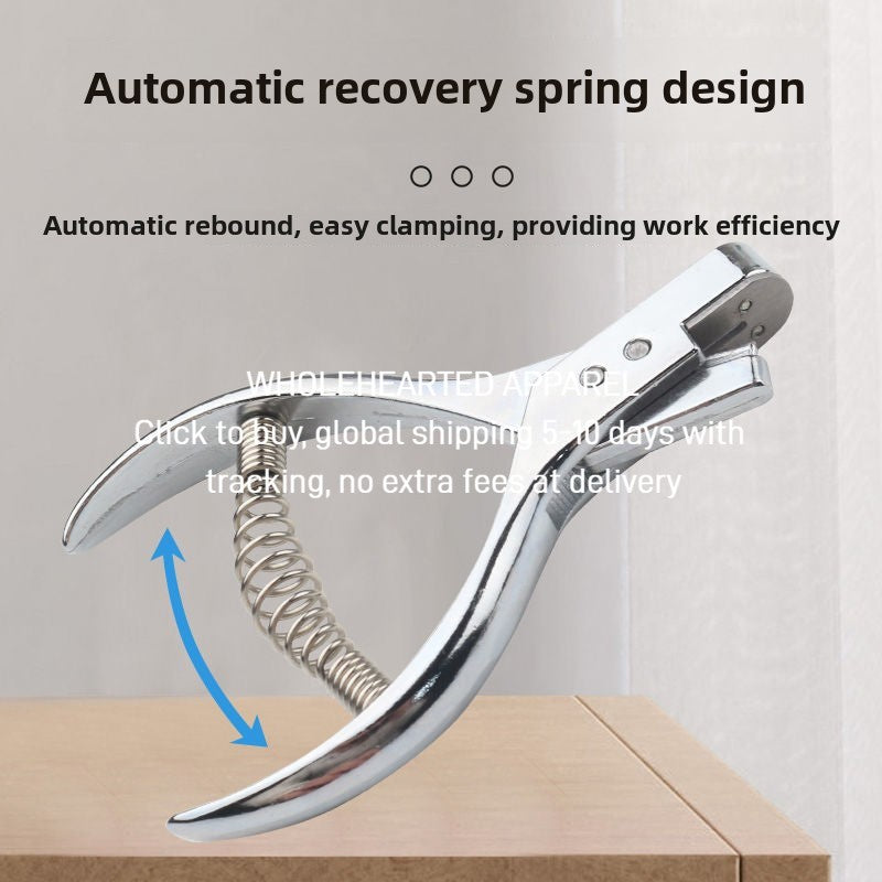 1434★ Clothing plate-making, cutting, proofing pliers, plate-making, cutting, notch pliers, U-shaped pliers, sewing tools, proofing pliers, hand-punching