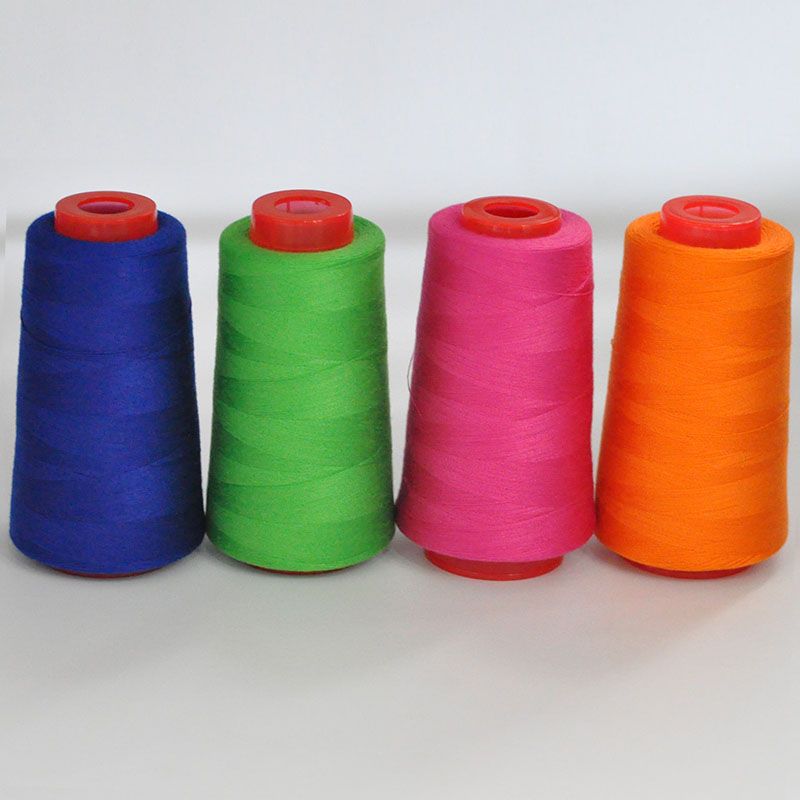 3053 Thread 402 Sewing Thread Household High Speed Thread Sewing Machine Pagoda Polyester Flat Car Large Roll Black and White Color