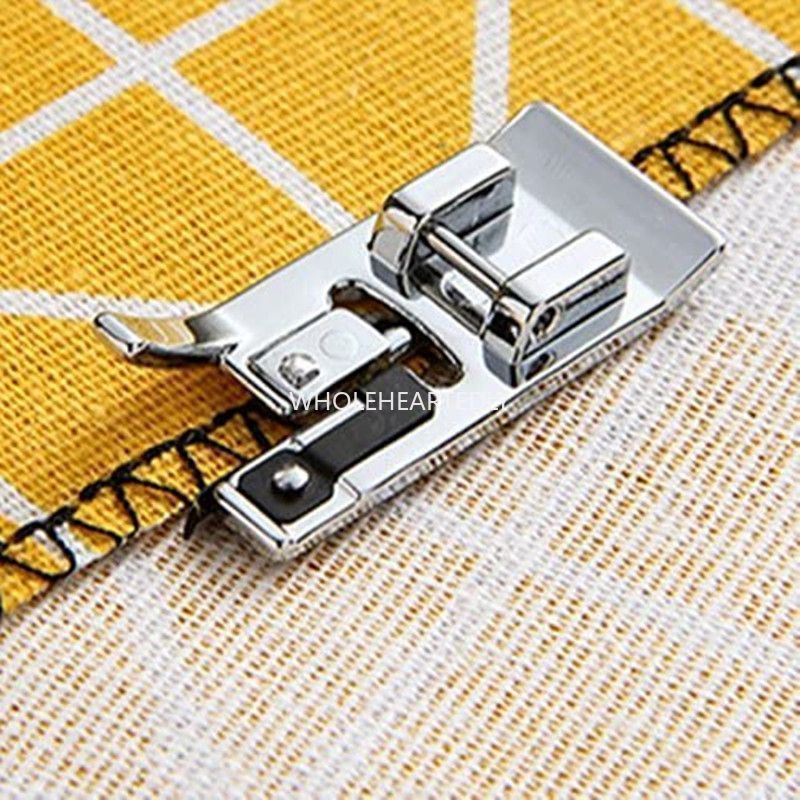 1022★ Locking edge pressing foot, Shengjia Brothers leaping butterfly heavy machine household multi-functional sewing machine cloth edge sewing locking edge pressing foot