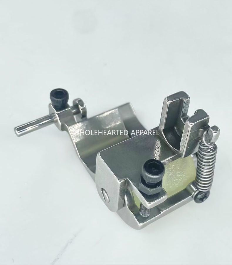 1346★ Nouveau pied presseur à ourlet à rouleau Q7 pour ourlet de col et de pantalon, anti-roulis et anti-déraillement, pour ourlet plat ★