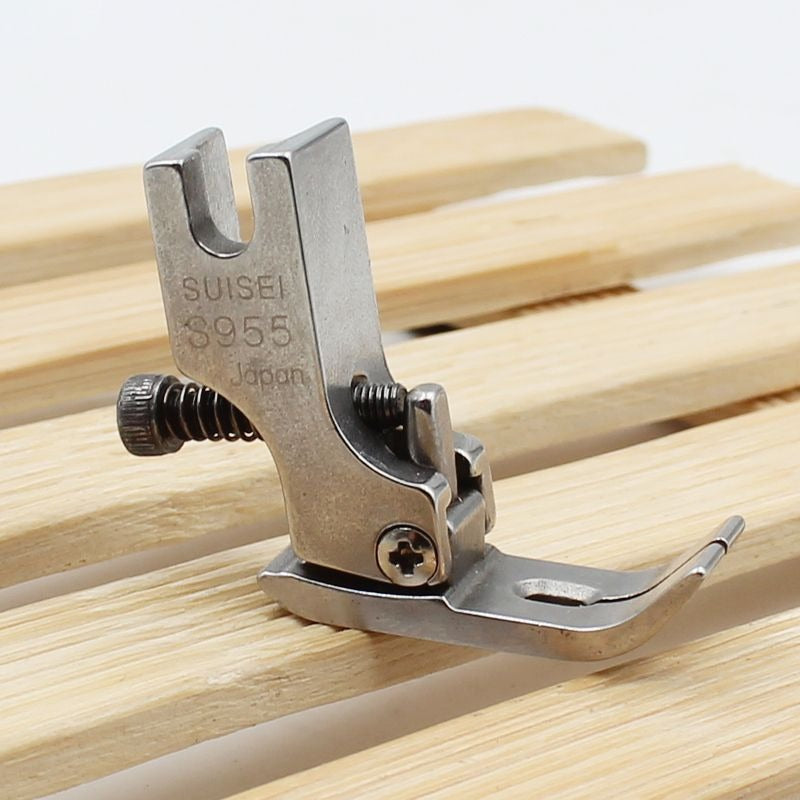 1281★ Prensatelas para máquina de coser plana, ajustable, para arrugas y pliegues, de acero, boutique, P952 S952★