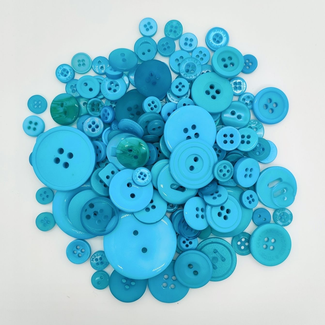 3028  New creative DIY color resin buckle children handmade button painting material package button flower decorative small buckle