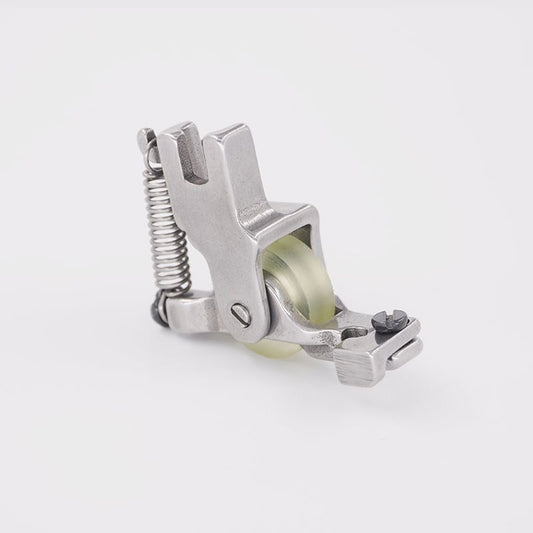 1007★ New Flat Car Adjustable Invisible Zipper Roller Presser Foot Sewing Machine Zipper Special Wheel Presser Foot No Wrinkle