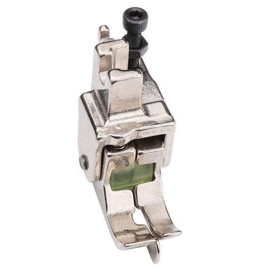 1204★  Flat car new roller drop pit presser foot upper collar upper waist high and low drop pit presser foot dark line tangent elastic presser foot