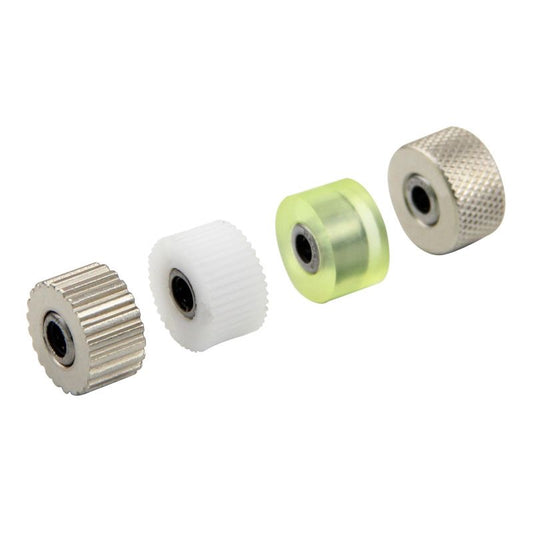 1233★  Roller presser foot wheel, iron gear twist wheel, rubber wheel, rubber tooth leather, cotton coat, curtain, sofa flannel multi-layer - change