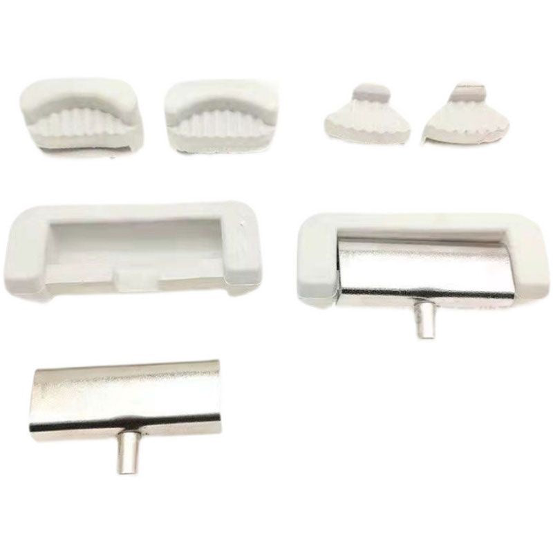 1267★  Computer flat car synchronous car sewing machine head shock-proof pad rubber pad machine head hook pad oil tray size corner pad