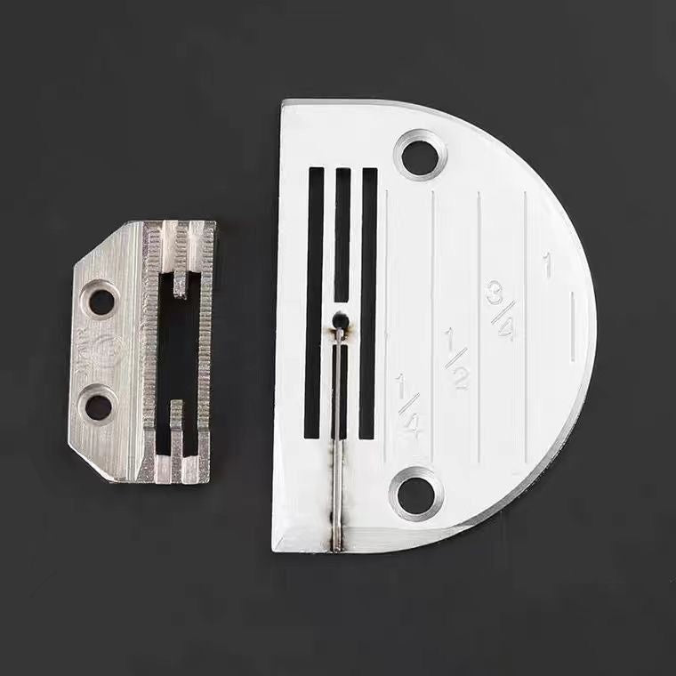 1160★  Computer flat car falling pit special dark thread needle board falling pit dark thread special teeth upper collar waist dark thread needle board teeth