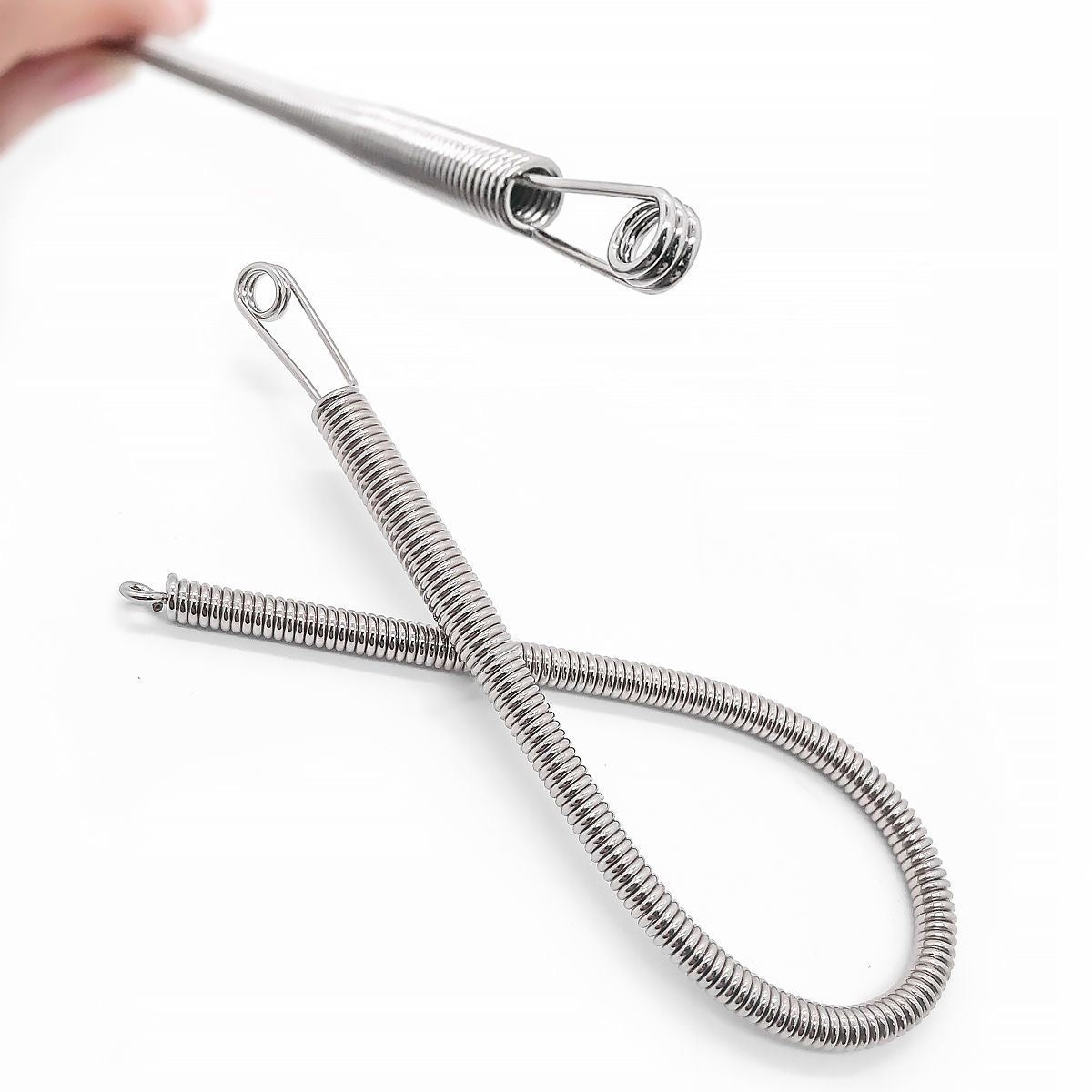 1090★  New bending rope threading tool Multifunctional spring eye piercer Clothes rubber band wearing elastic aid