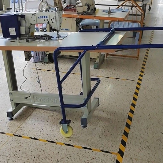 1078★  Sewing machine convenient trolley, sewing equipment special handling trolley, easy and convenient handling and moving