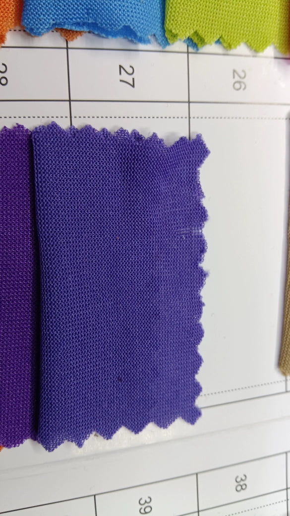 3905 Tejido elástico de verano, tejido fino de punto, forro de falda, tejido de imprimación absorbente de sudor, tejido de punto de una sola cara de alta elasticidad 8031