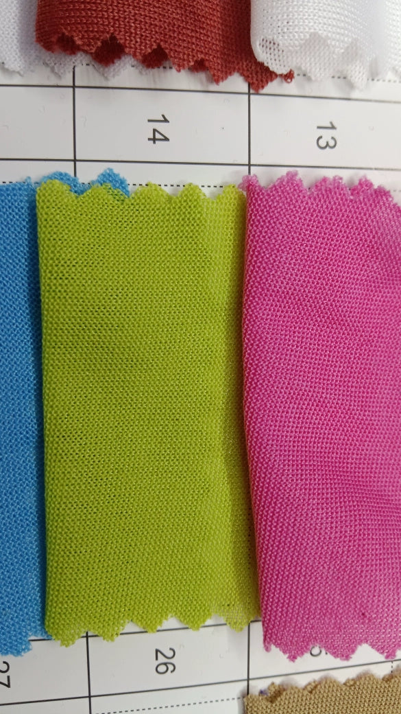 3905 Tejido elástico de verano, tejido fino de punto, forro de falda, tejido de imprimación absorbente de sudor, tejido de punto de una sola cara de alta elasticidad 8031