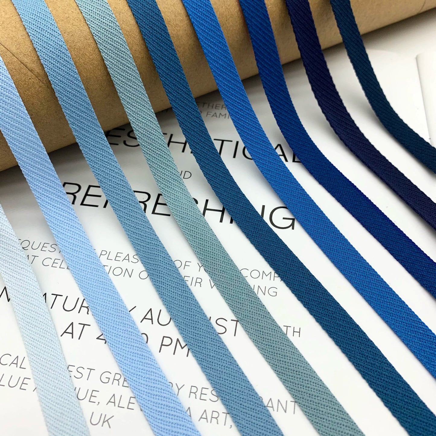 3879 50 colores en stock 1 cm de sarga de color, tira de presión para borde de cuello trasero, accesorios, tira de ribete para escote, tira lateral para ropa