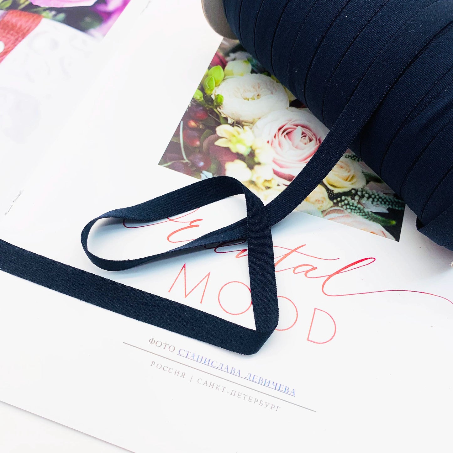 3882 52 colores punto 1cm cinta elástica color espalda cuello tira de presión escote correa borde lateral tira de presión accesorios de ropa