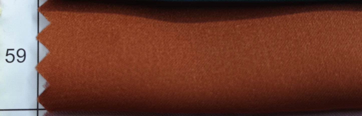 3903 Forro de falda con textura de seda de ácido acético de imitación de gasa satinada, tela cheongsam, tela Hanfu, forro elástico microelástico 8033