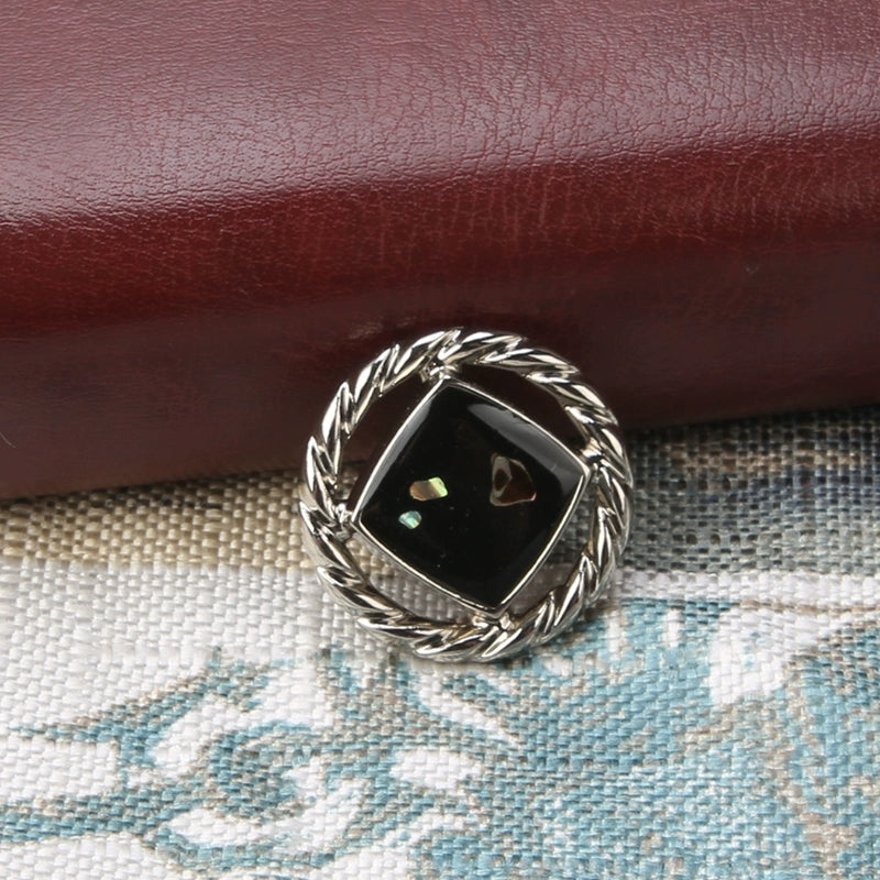 3432★ Abrigo estilo británico retro con botones de metal, gabardina de alta gama para hombres y mujeres, accesorios de botones grandes redondos de lana