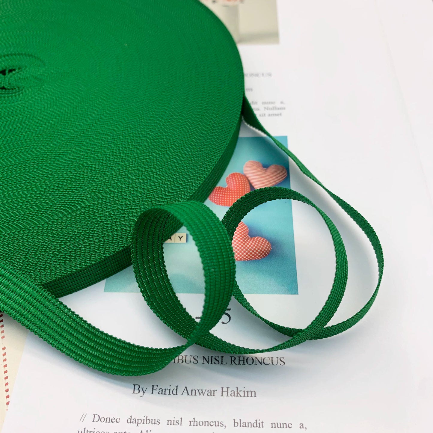 3883 Spot 30 colors 1cm non-elastic horse strap color back collar pressure strip webbing neckline strap side strip clothing accessories