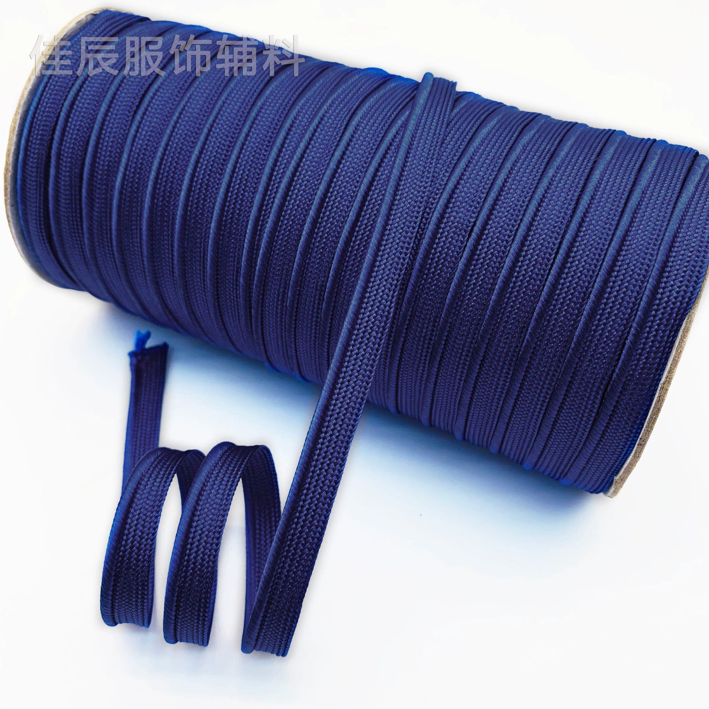 3849 Spot 39 colores 1 cm borde fino cinta maestra de seda brillante tira de brotes ribete cuerda borde incrustado tira cincha accesorios de ropa