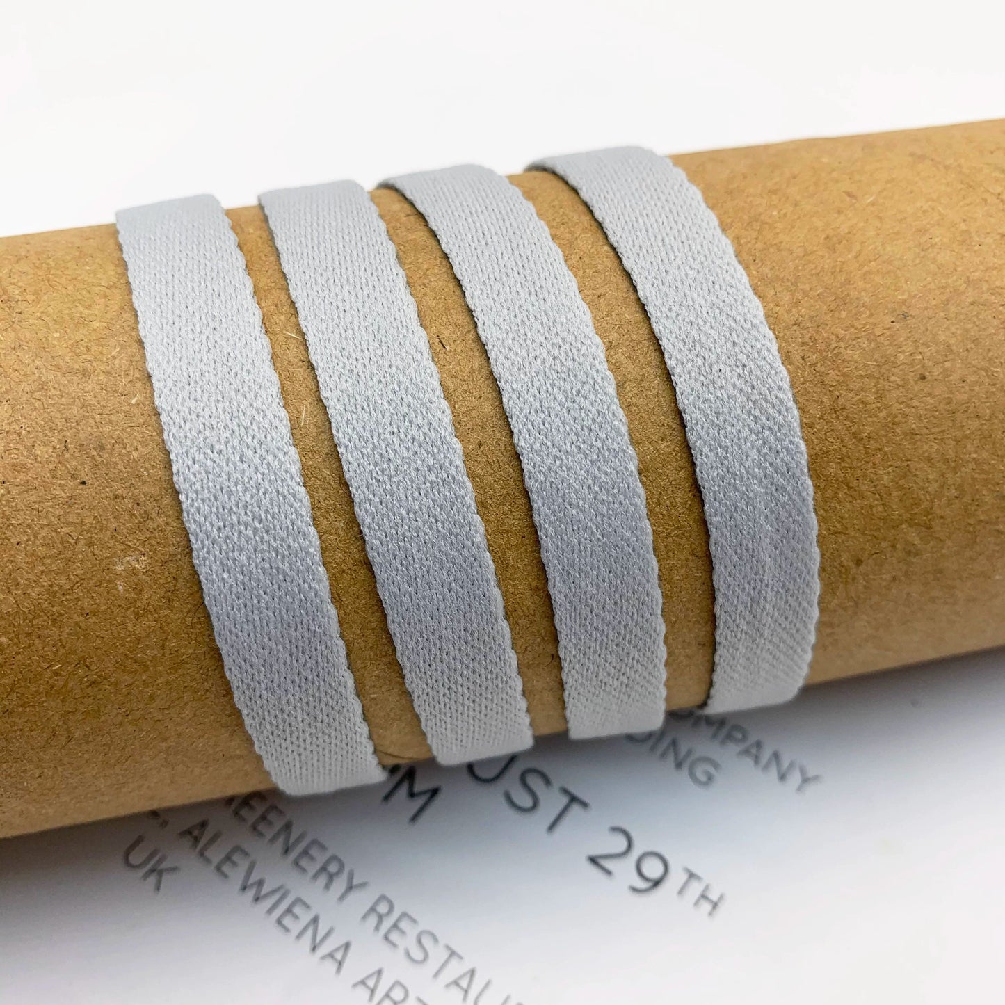 3881 51 colores en stock 1 cm tejido liso color espalda cuello cincha escote ribete borde tira borde pantalón tira lateral accesorios de ropa