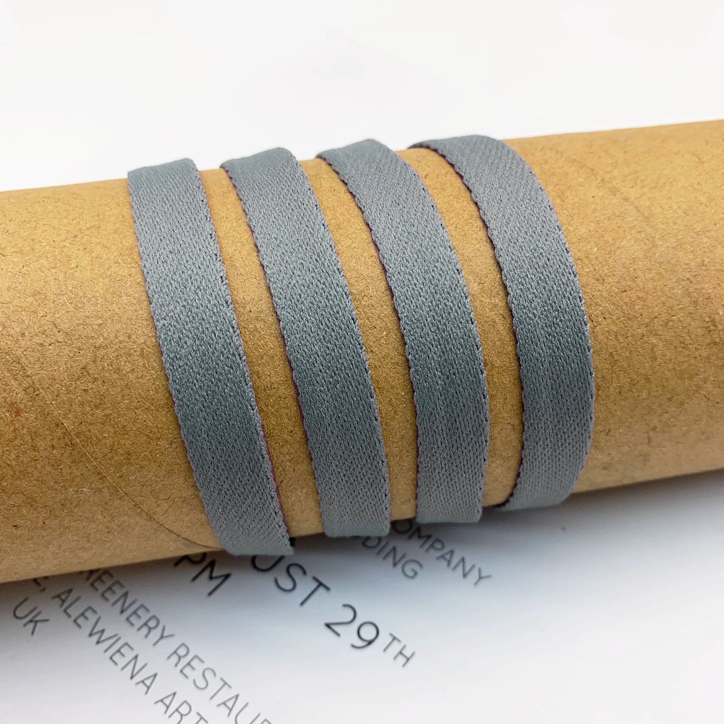 3881 51 colores en stock 1 cm tejido liso color espalda cuello cincha escote ribete borde tira borde pantalón tira lateral accesorios de ropa