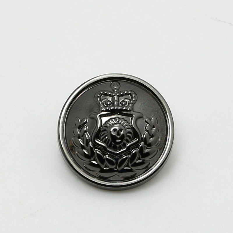 3415★  Metal buttons Crown lion head women's fashion buttons Versatile woolen coat trench coat decorative women's suit buttons