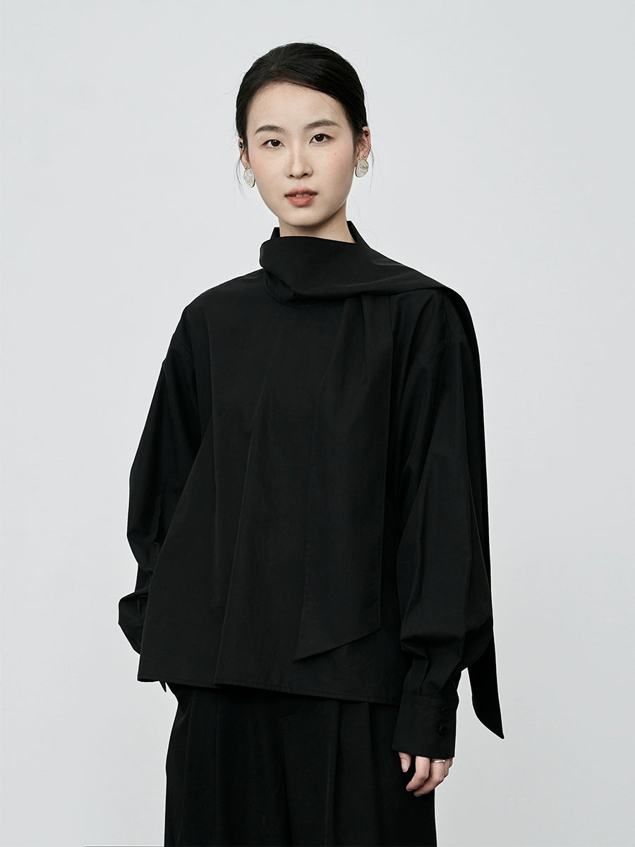 Chemise de niche française CAREMIND pour femme, nouveau haut à manches longues et paresseux, anti-âge