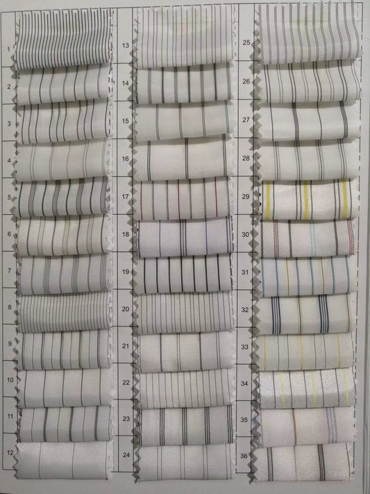 3897 Forro de manga de tela a rayas de color, forro de tela estampada con patrón oscuro para puños de traje