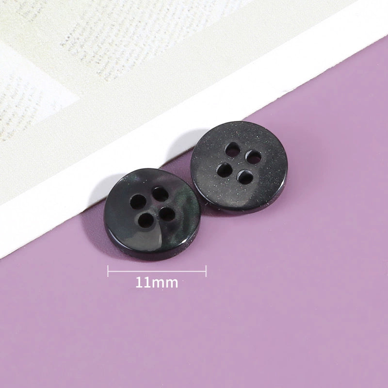 3338★ Camisa de mujer de alta gama con botones, cárdigan, ropa con botones pequeños redondos, accesorios decorativos de moda versátiles de alta gama