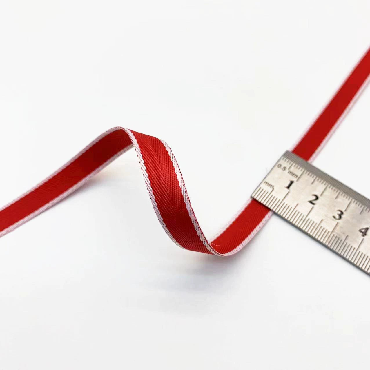 3885 Spot 1cm Accesorios de cintas de rayas, tiras para dobladillos, tiras para ribetes de pantalones, tiras laterales para ropa, textiles para el hogar, zapatos y sombreros Cintas DIY