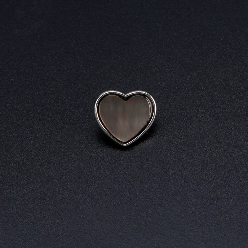 3361★ Bouton de chemise en métal nacré nacré cardigan boutons polyvalents vêtements pour enfants haut de gamme boutons ronds polyvalents