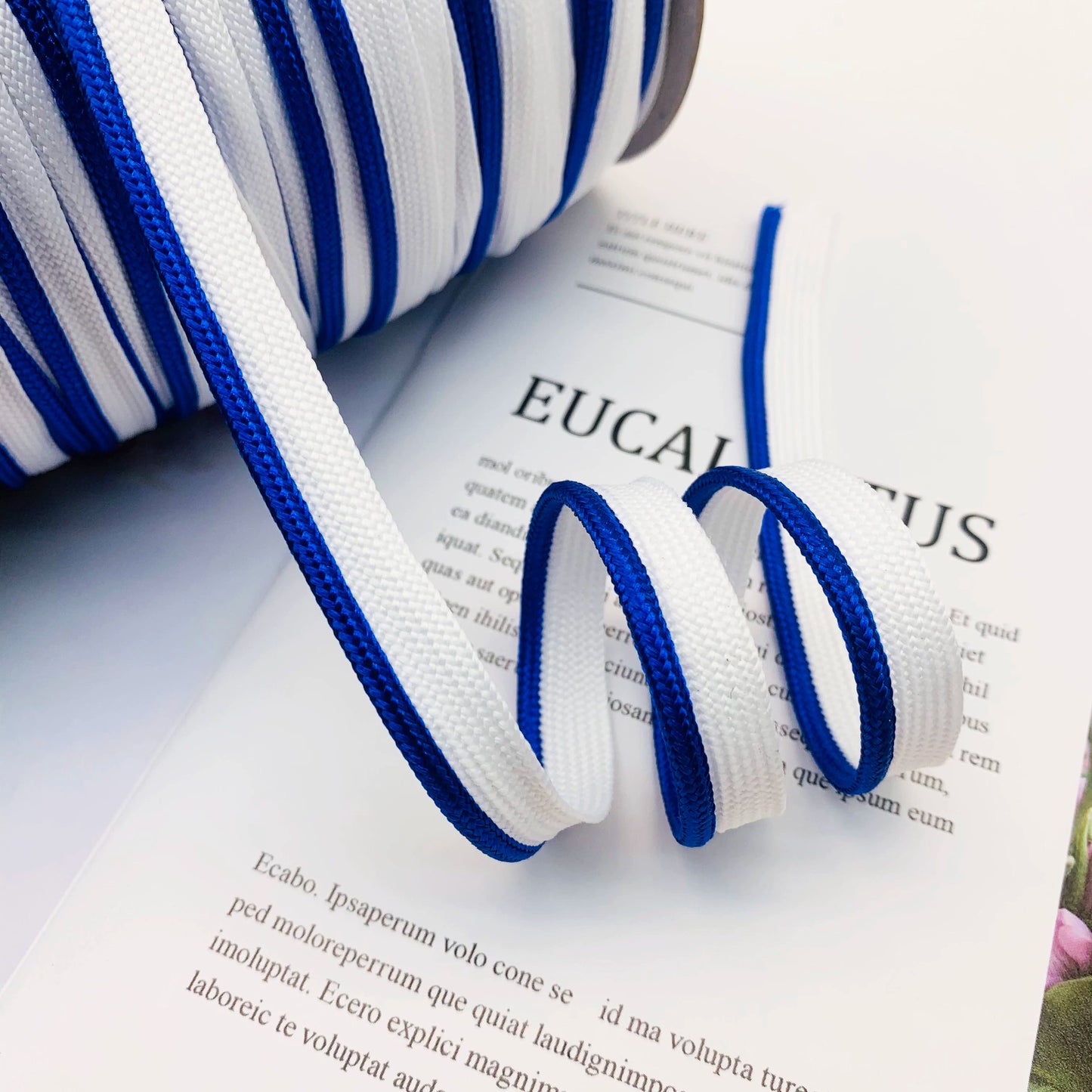 Cinta adhesiva de seda brillante de 1 cm, 41 colores, con borde incrustado, para decoración de hogar, textiles, accesorios de ropa, 3847