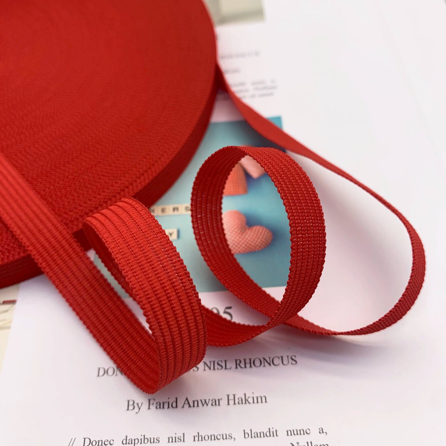 3883 Spot 30 colors 1cm non-elastic horse strap color back collar pressure strip webbing neckline strap side strip clothing accessories