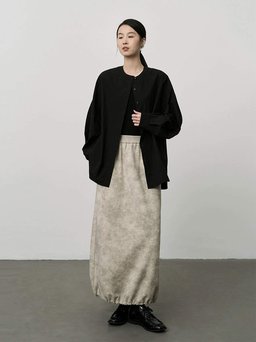 CAREMIND Nuevo conjunto de dos piezas de suéter con cremallera y capucha para mujer con traje de estilo chino