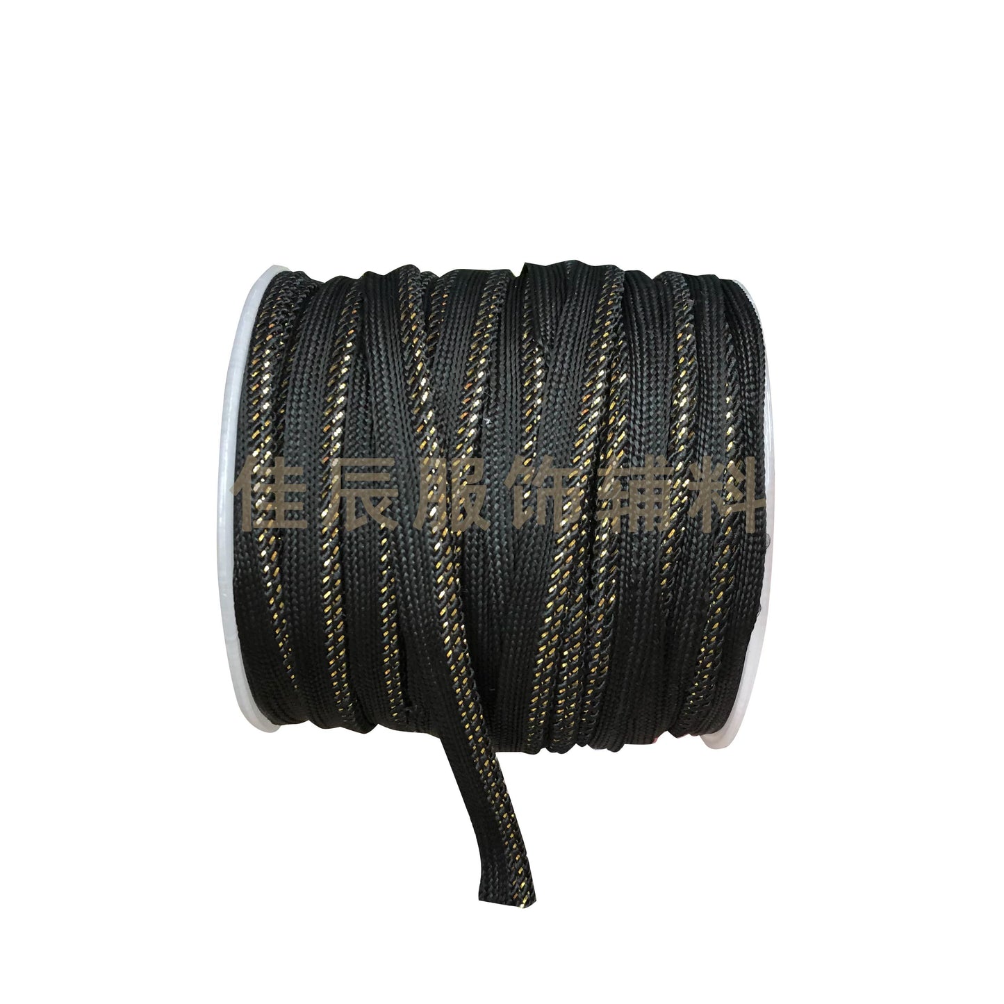 3843 Spot 1cm oro y plata alambre tejido niño cinta maestra brote tira accesorios ropa tira de borde con incrustaciones almohada tira de borde con incrustaciones de cuerda de ribete