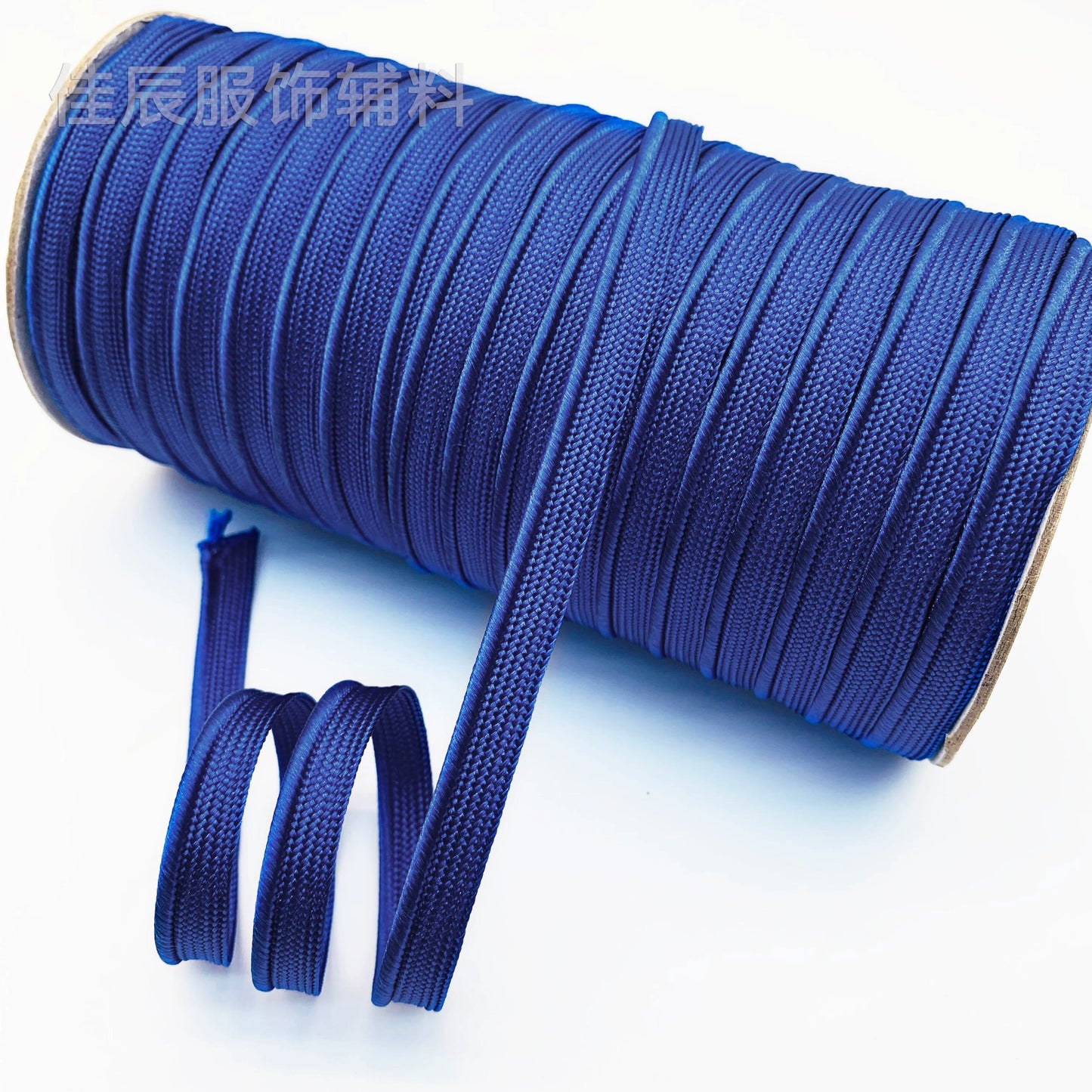 3849 Spot 39 colores 1 cm borde fino cinta maestra de seda brillante tira de brotes ribete cuerda borde incrustado tira cincha accesorios de ropa